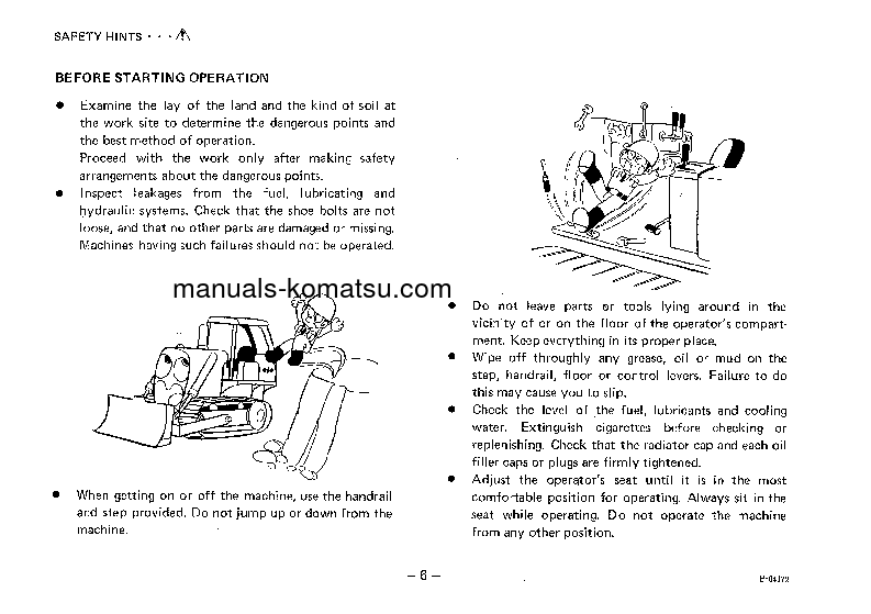 Protected: D53P-16(JPN) S/N 68002-UP Operation manual (English)