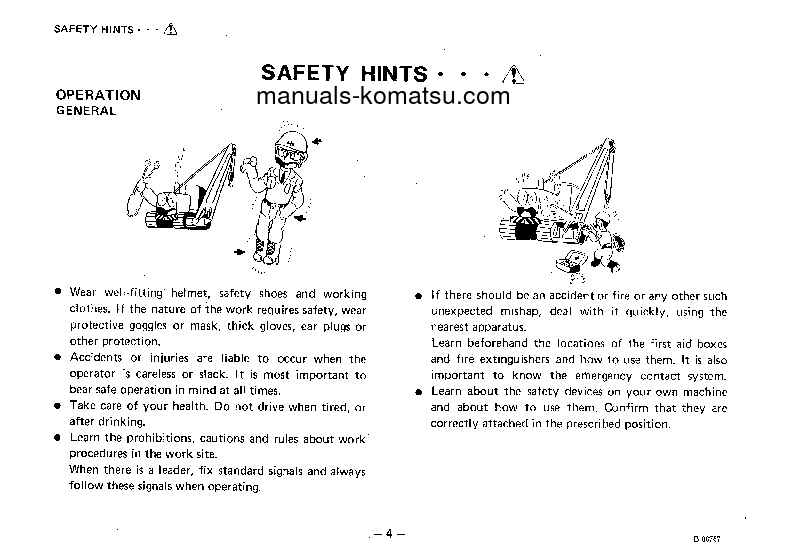 Protected: D155C-1(JPN) S/N 21739-UP Operation manual (English)