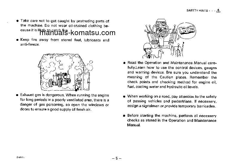 Protected: GD505R-2(JPN) S/N 30601-UP Operation manual (English)