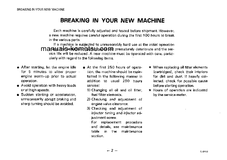 Protected: GD655R-2(JPN) S/N 43001-UP Operation manual (English)