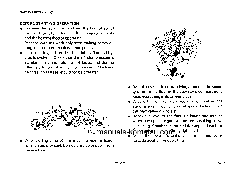 Protected: GD655R-2(JPN) S/N 43001-UP Operation manual (English)