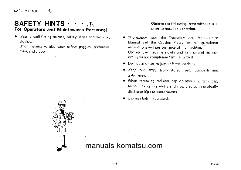 Protected: GD655A-1(JPN) S/N 60001-UP Operation manual (English)