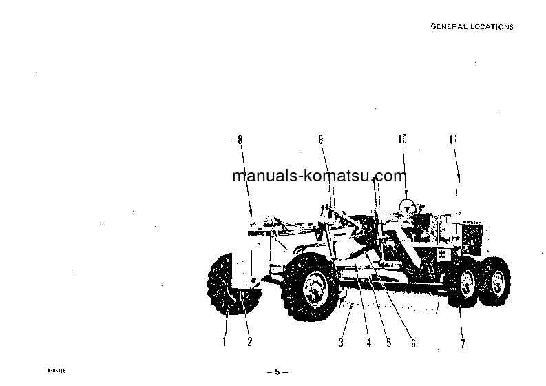Protected: GD705R-2(JPN) S/N 1001-UP Operation manual (English)
