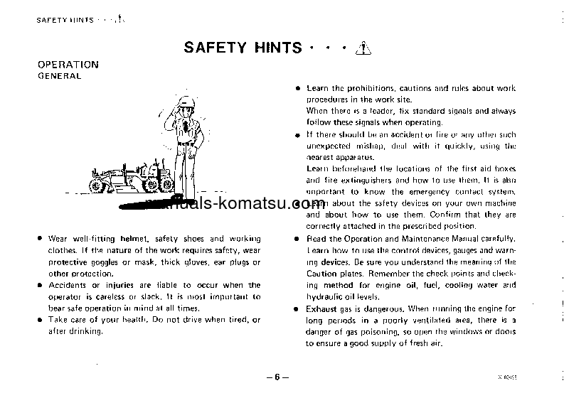Protected: GD705R-2(JPN) S/N 1001-UP Operation manual (English)