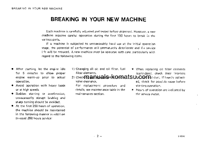 Protected: GD505A-2(JPN) S/N 50003-53000 Operation manual (English)