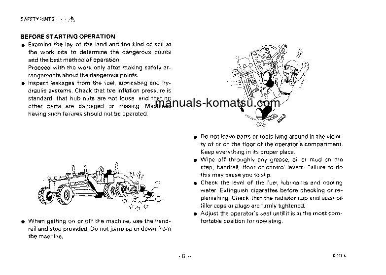 Protected: GD505A-2(JPN) S/N 50003-53000 Operation manual (English)