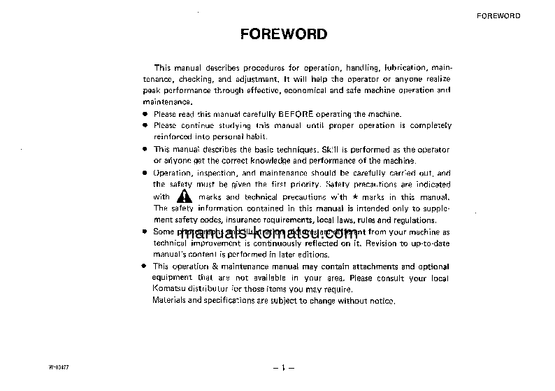 Protected: WA30-2(JPN) S/N 4102-UP Operation manual (English)