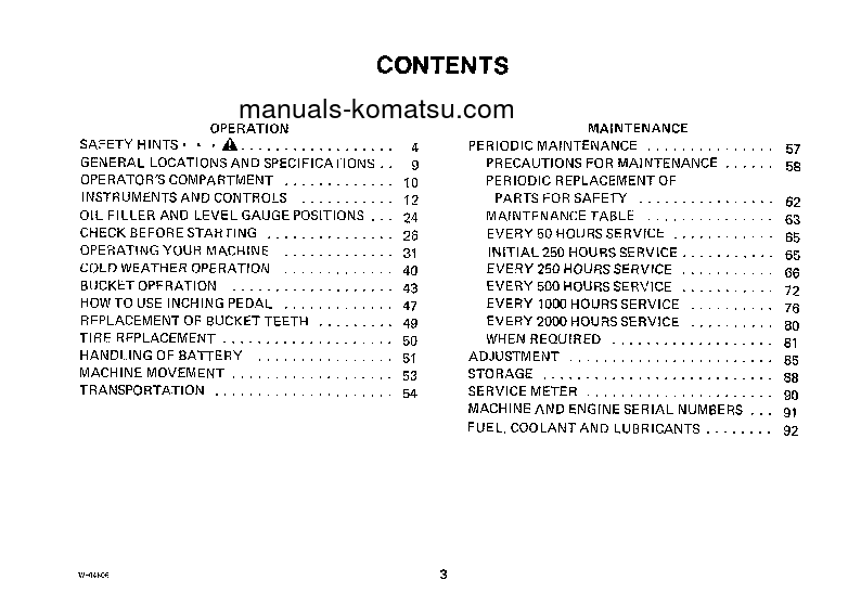 Protected: WA30-2(JPN) S/N 4102-UP Operation manual (English)