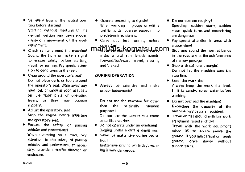 Protected: WA30-2(JPN) S/N 4102-UP Operation manual (English)