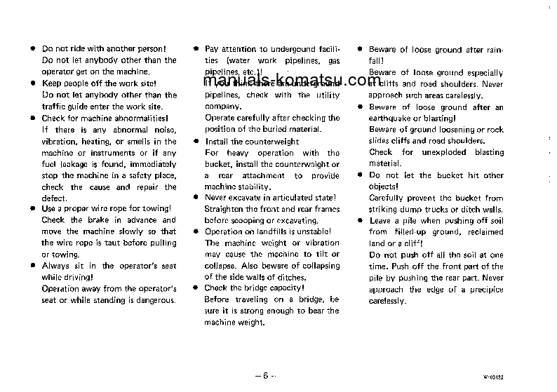 Protected: WA30-2(JPN) S/N 4102-UP Operation manual (English)