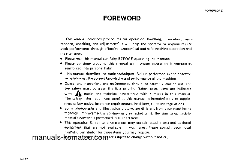 Protected: EC210ZS-1(JPN) S/N 1001-UP Operation manual (English)