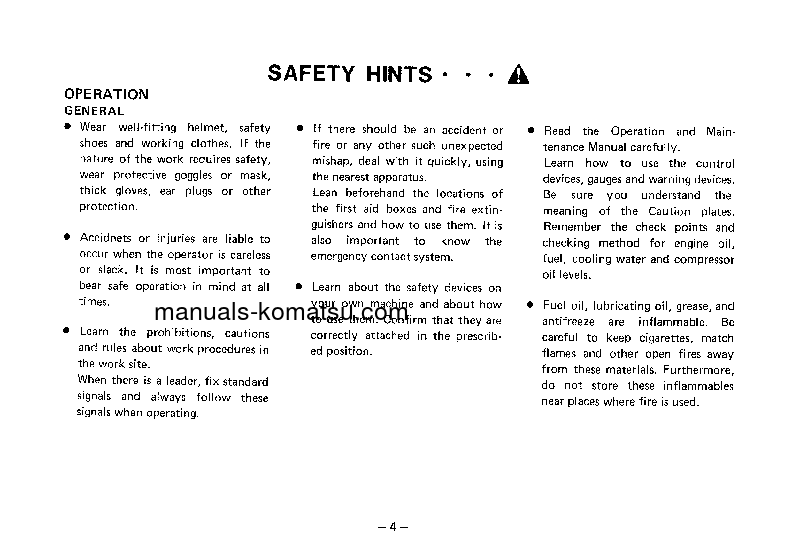 Protected: EC210ZS-1(JPN) S/N 1001-UP Operation manual (English)