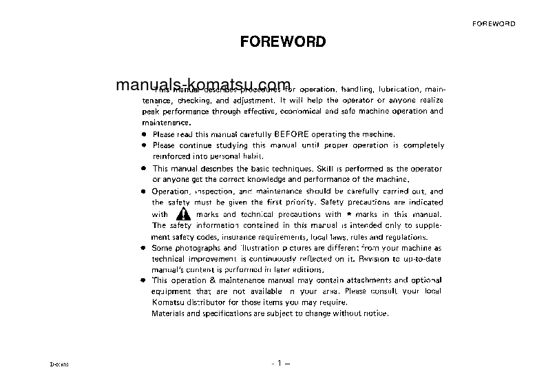 Protected: EC170ZS-1(JPN) S/N 1001-UP Operation manual (English)