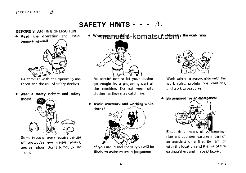 Protected: EC105Z-1(JPN) S/N 1001-UP Operation manual (English)