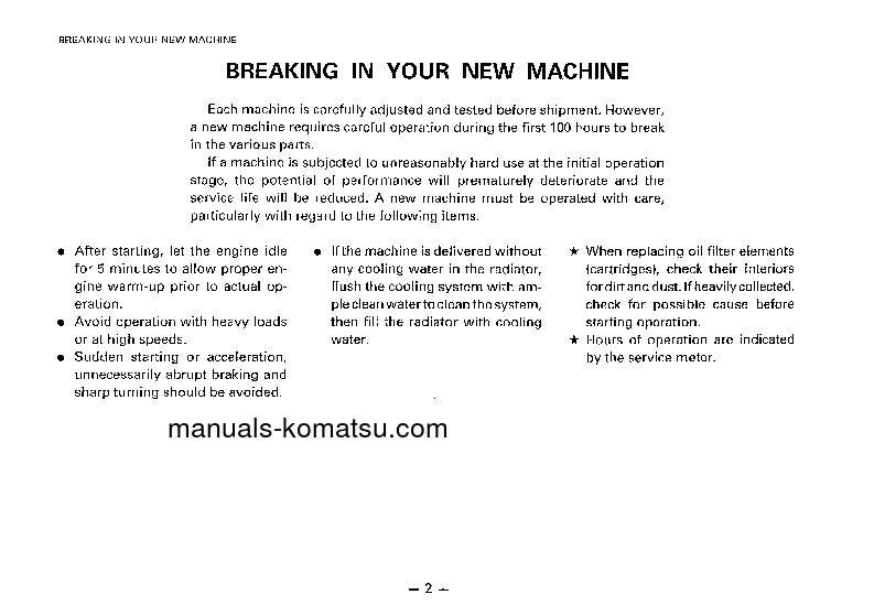 Protected: GD461A-1(JPN) S/N 10024-UP Operation manual (English)