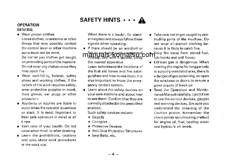 Protected: GD461A-1(JPN) S/N 10024-UP Operation manual (English)