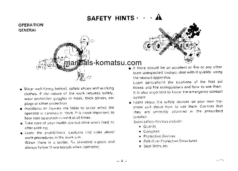 Protected: GD511A-1(JPN) S/N 10031-10242 Operation manual (English)