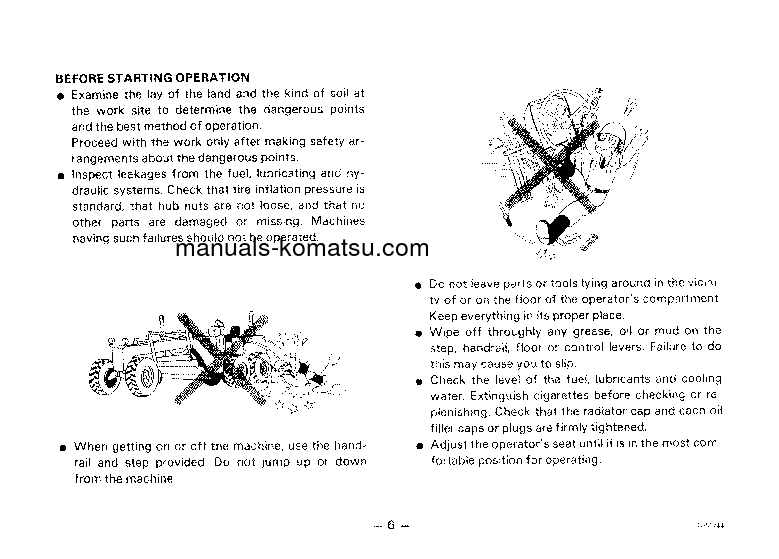Protected: GD511A-1(JPN) S/N 10031-10242 Operation manual (English)