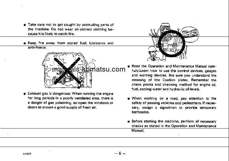 Protected: GD511A-1(JPN) S/N 10243-UP Operation manual (English)