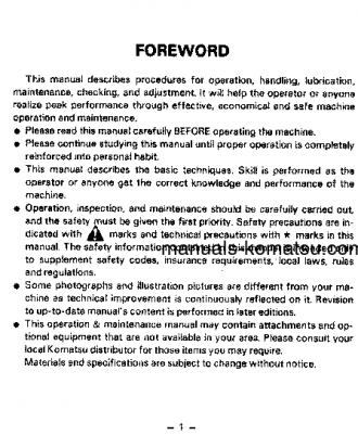 GD510R-1(JPN) S/N 15370-UP Operation manual (English)