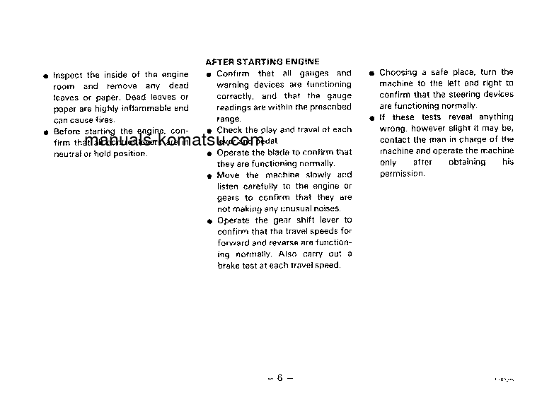 Protected: GD525A-1(JPN) S/N 50001-UP Operation manual (English)