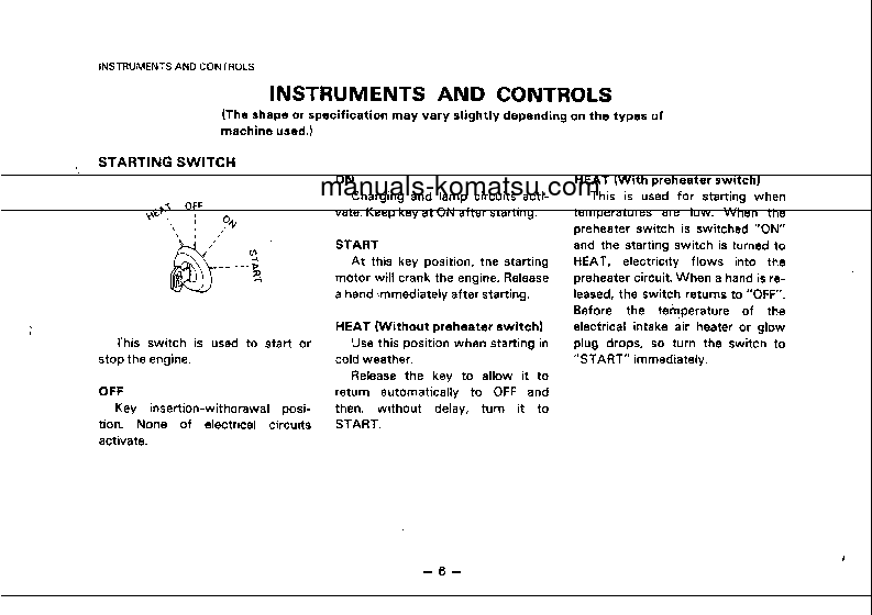 Protected: S4D95L-1(JPN) S/N 10001-UP Operation manual (English)