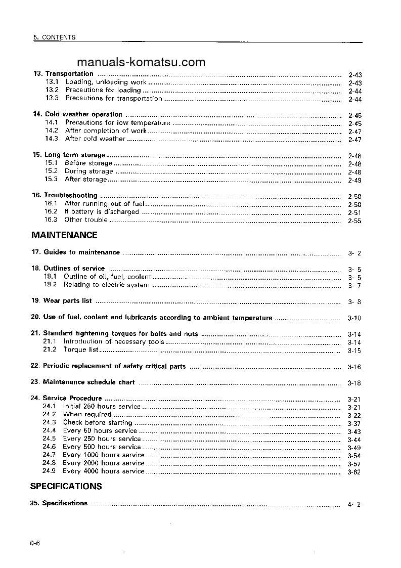 Protected: D58E-1(JPN) S/N 82458-UP Operation manual (English)
