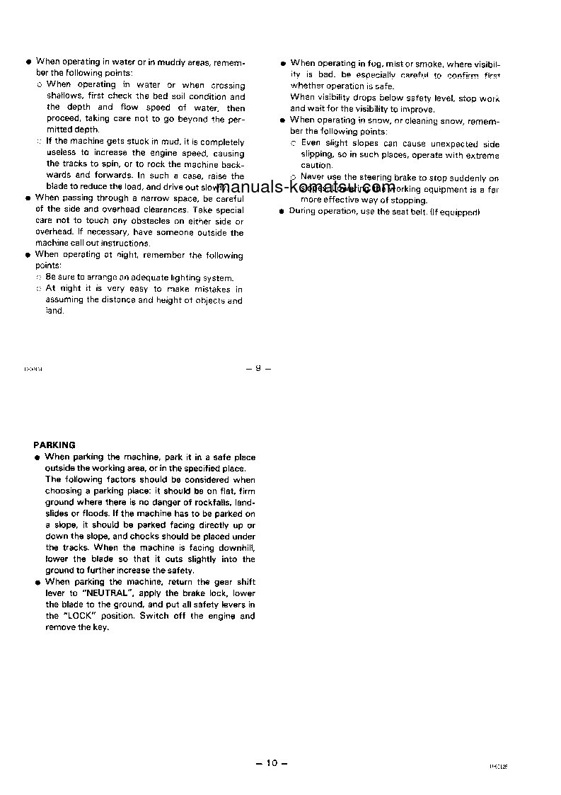 Protected: D63E-1(JPN) S/N 1001-UP Operation manual (English)