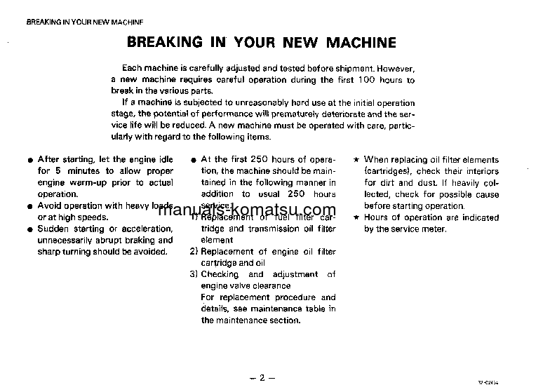 Protected: WA180-1(JPN) S/N 10001-UP Operation manual (English)