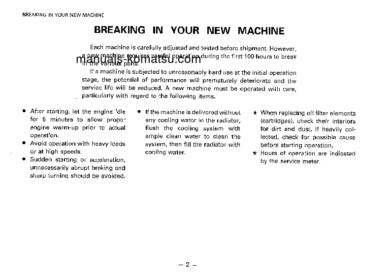 Protected: WA320-1(JPN) S/N 20001-UP Operation manual (English)