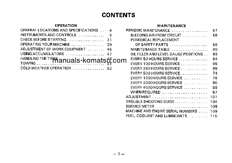 Protected: WA320-1(JPN) S/N 20001-UP Operation manual (English)