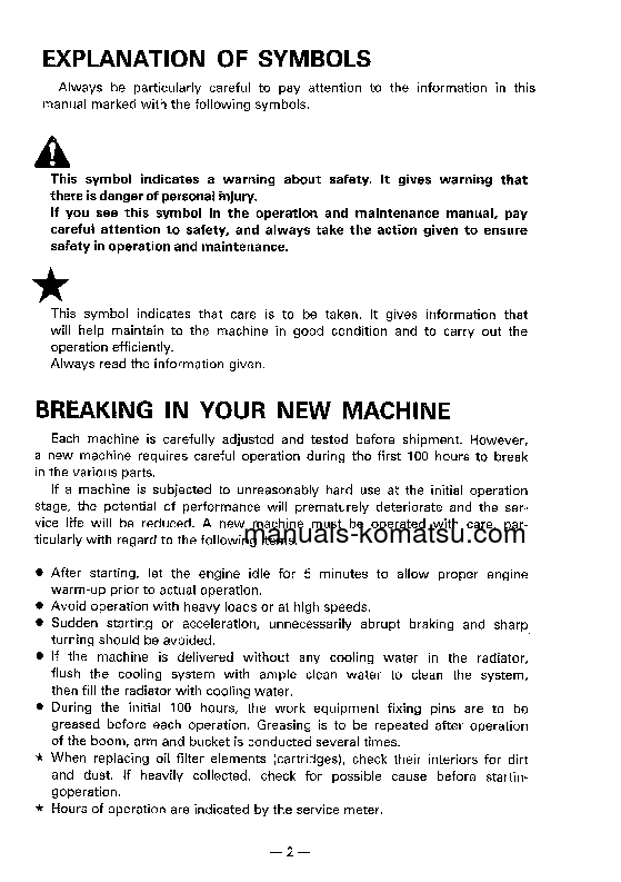 Protected: PC120-5(JPN)-TUNNEL S/N 36601-UP Operation manual (English)