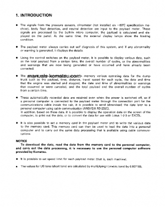 HD465-5(JPN)-PAYLOAD METER 2 S/N 4223-UP Operation manual (English)