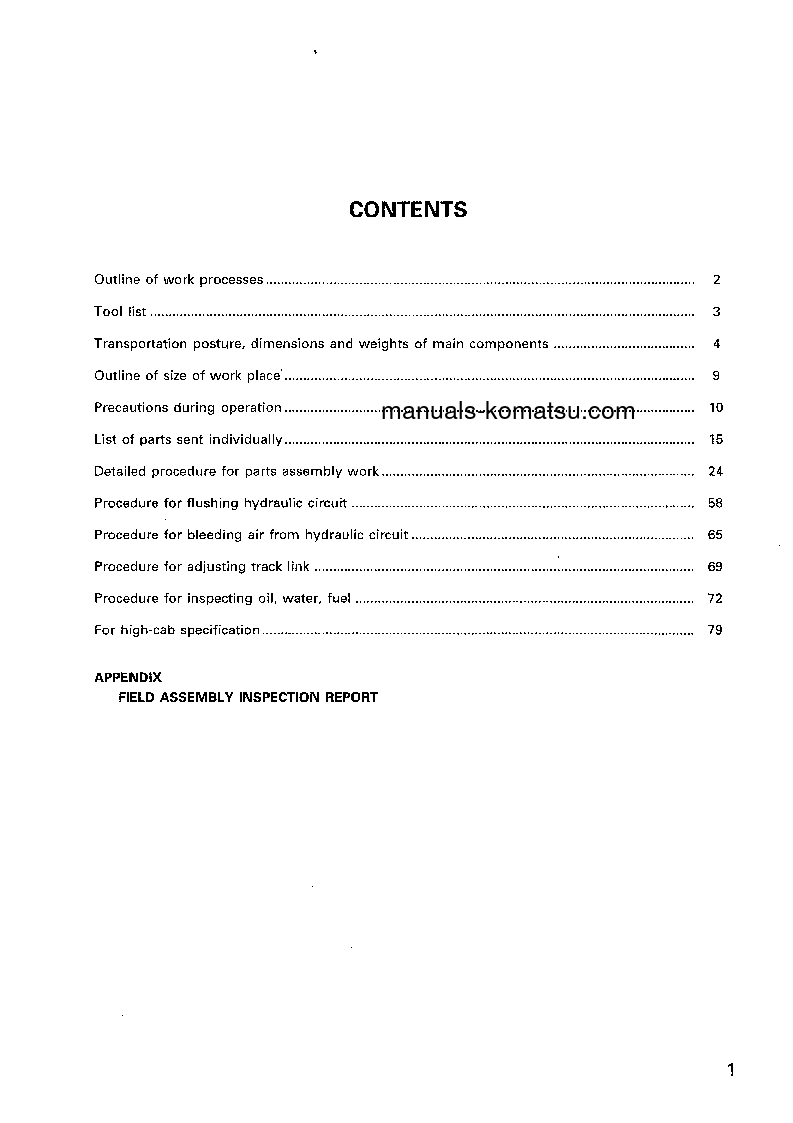 Protected: PC1100SP-6(JPN) S/N 10001-UP Field assembly manual (English)