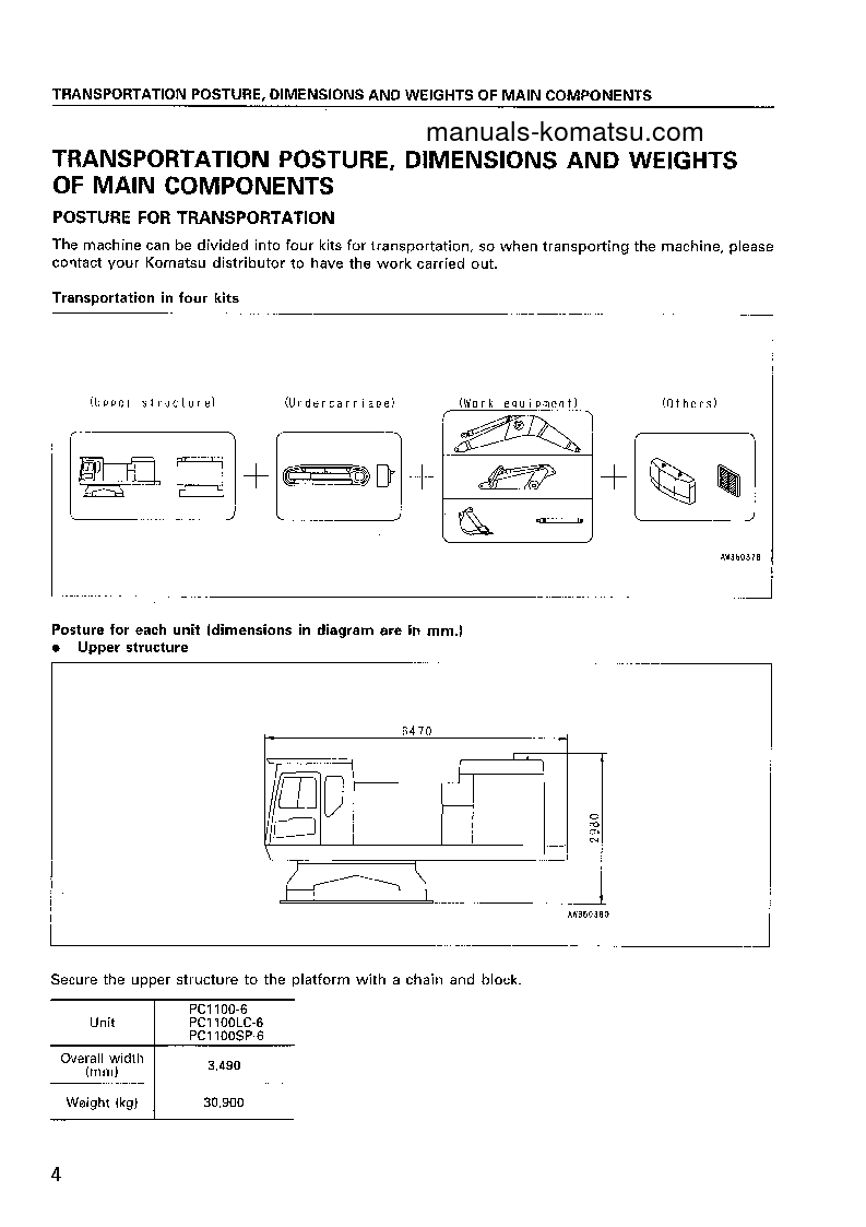 Protected: PC1100SP-6(JPN) S/N 10001-UP Field assembly manual (English)