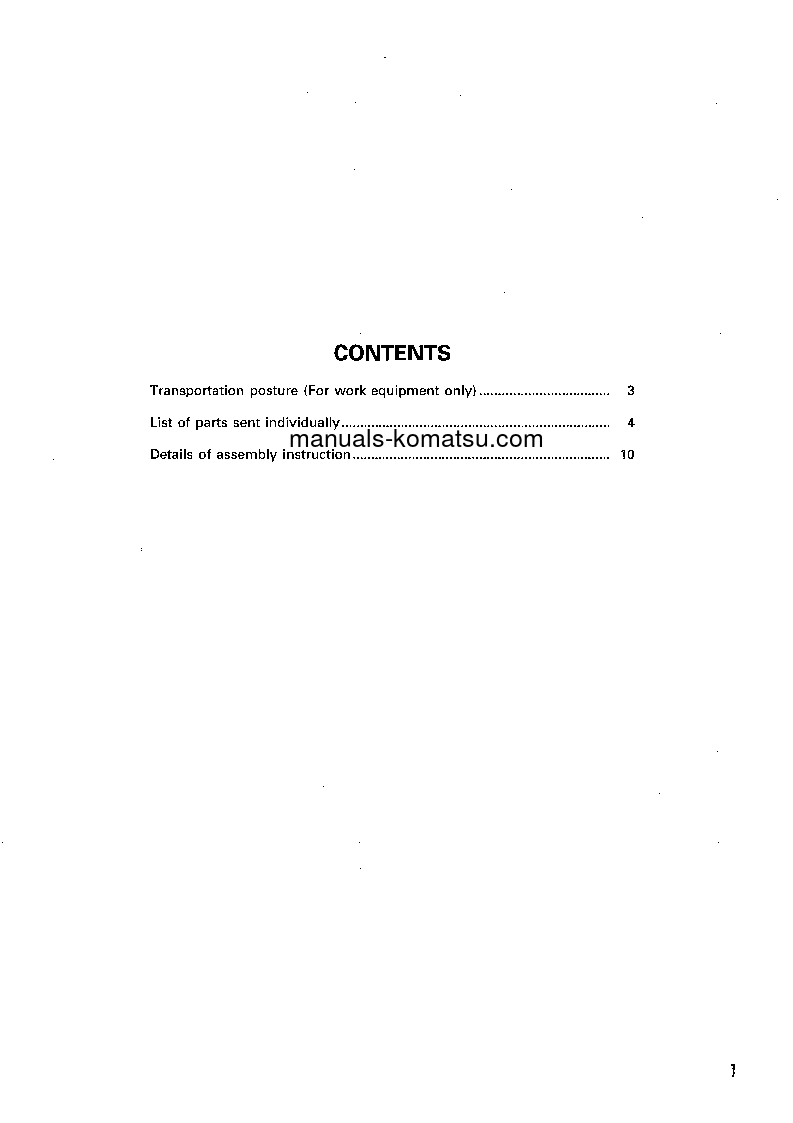 Protected: PC1100SP-6(JPN)-LOADING SHOVEL S/N 10001-UP Field assembly manual (English)