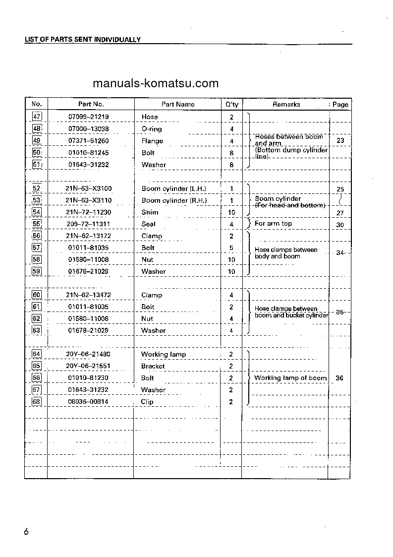 Protected: PC1100SP-6(JPN)-LOADING SHOVEL S/N 10001-UP Field assembly manual (English)