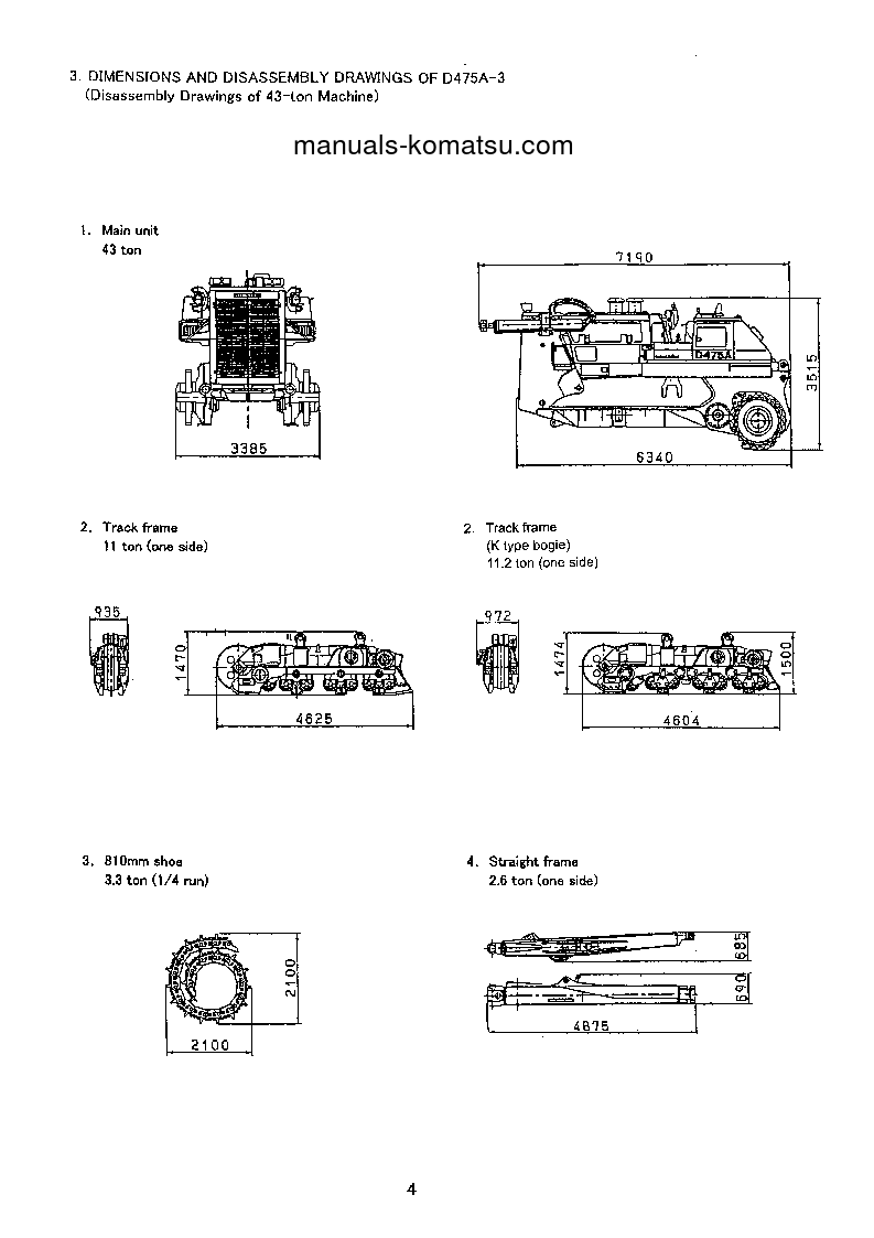 Protected: D475A-3(JPN) S/N 10601-UP Field assembly manual (English)