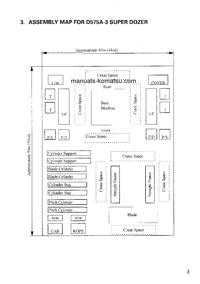 Protected: D575A-3(JPN) S/N 10101-UP Field assembly manual (English)