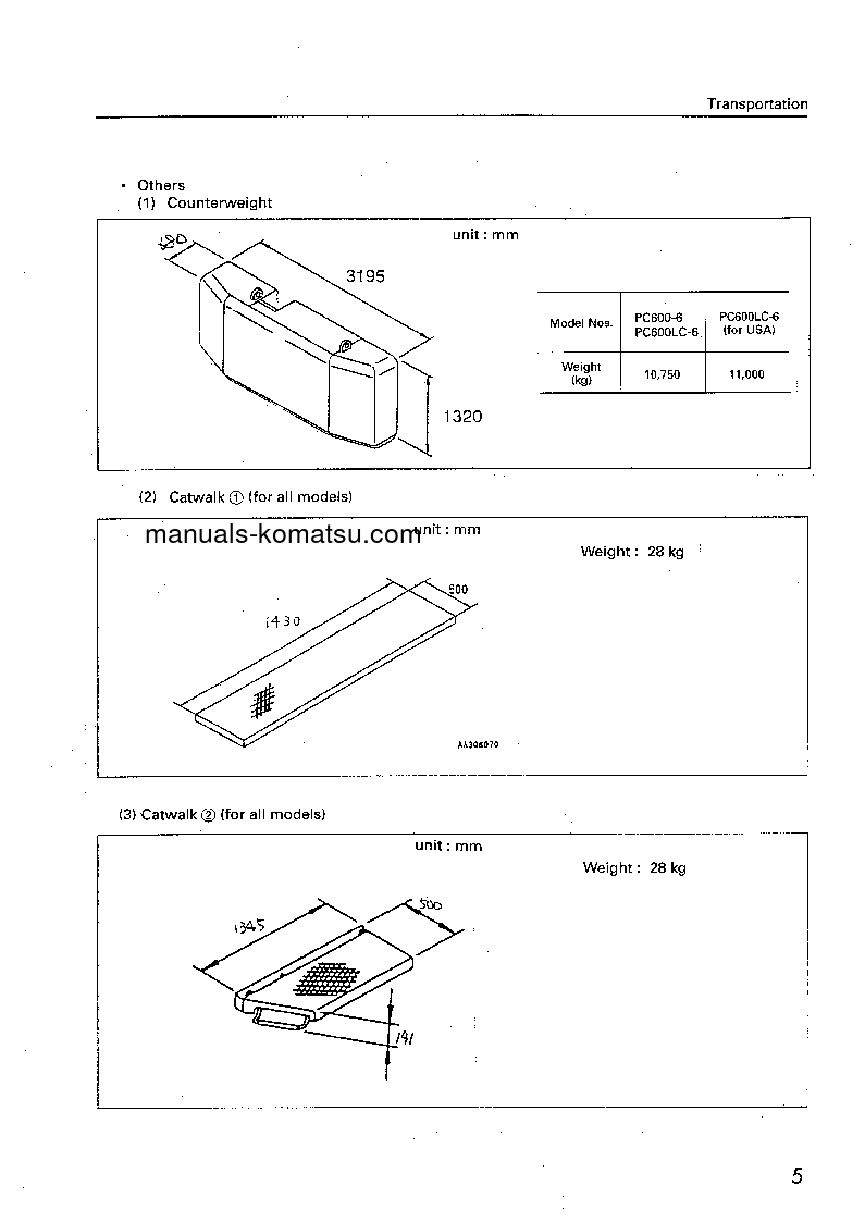 Protected: PC600LC-6(JPN) S/N 11001-UP Field assembly manual (English)