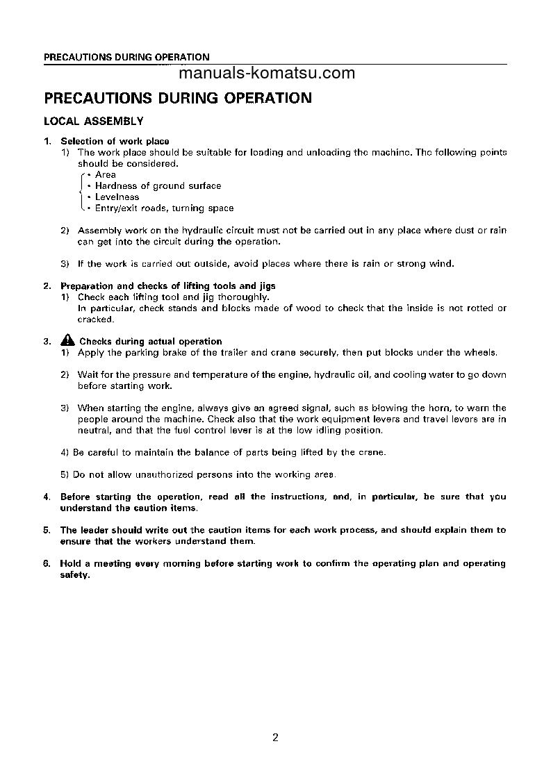 Protected: PC300LC-7(JPN)-SUPER LONG FRONT S/N 40863-UP Field assembly manual (English)