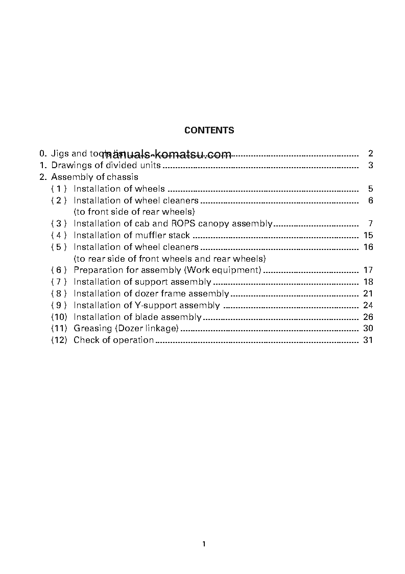 Protected: WF550A-3(JPN) S/N 50001-UP Field assembly manual (English)
