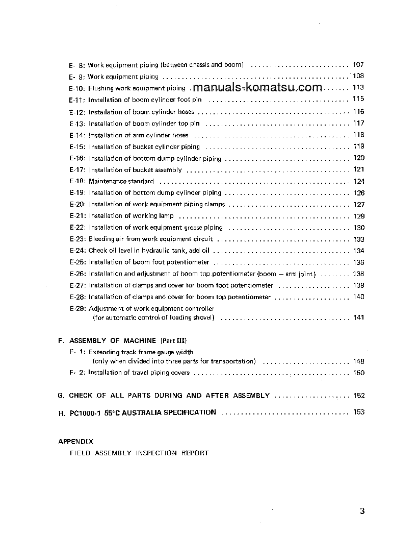 Protected: PC1000SE-1(JPN) S/N 10001-UP Field assembly manual (English)
