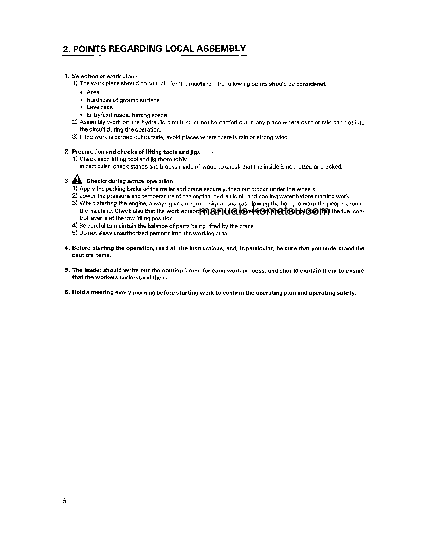 Protected: PC1800-6(JPN) S/N 10012-11001 Field assembly manual (English)