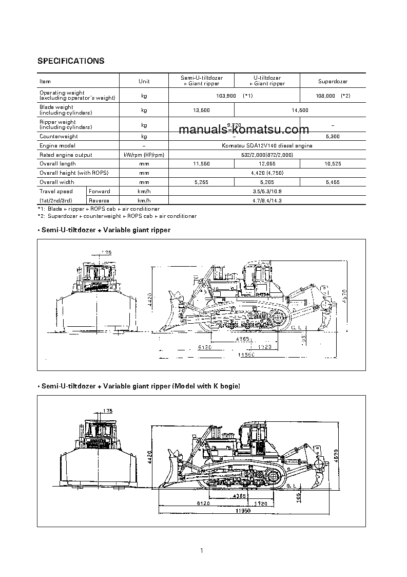 Protected: D475A-3(JPN)-SUPER DOZER S/N 10601-UP Field assembly manual (English)