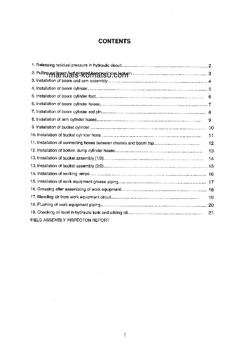 Protected: PC600LC-6(JPN) S/N 11107-UP Field assembly manual (English)