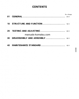 PC200LC-6(JPN) S/N 80001-96513 Shop (repair) manual (English)