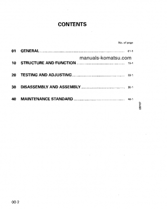 PC60-7(JPN) S/N 45001-52373 Shop (repair) manual (English)