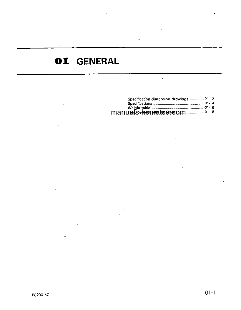 Protected: PC200LC-6(THA)-B S/N C10827-C30091 Shop (repair) manual (English)