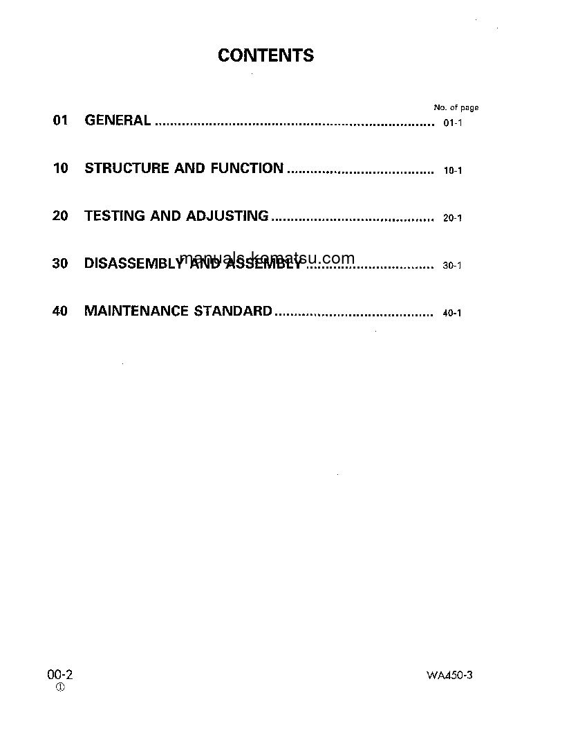 Protected: WA450L-3(JPN) S/N 53001-UP Shop (repair) manual (English)
